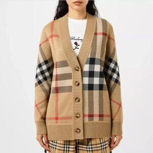 Burberry Vintage Check V-neck cardigan
